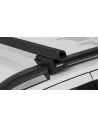 Kit 2 HD Zwart Dakbars 1250mm Voeten CXB Heavy Duty RHINO RACK