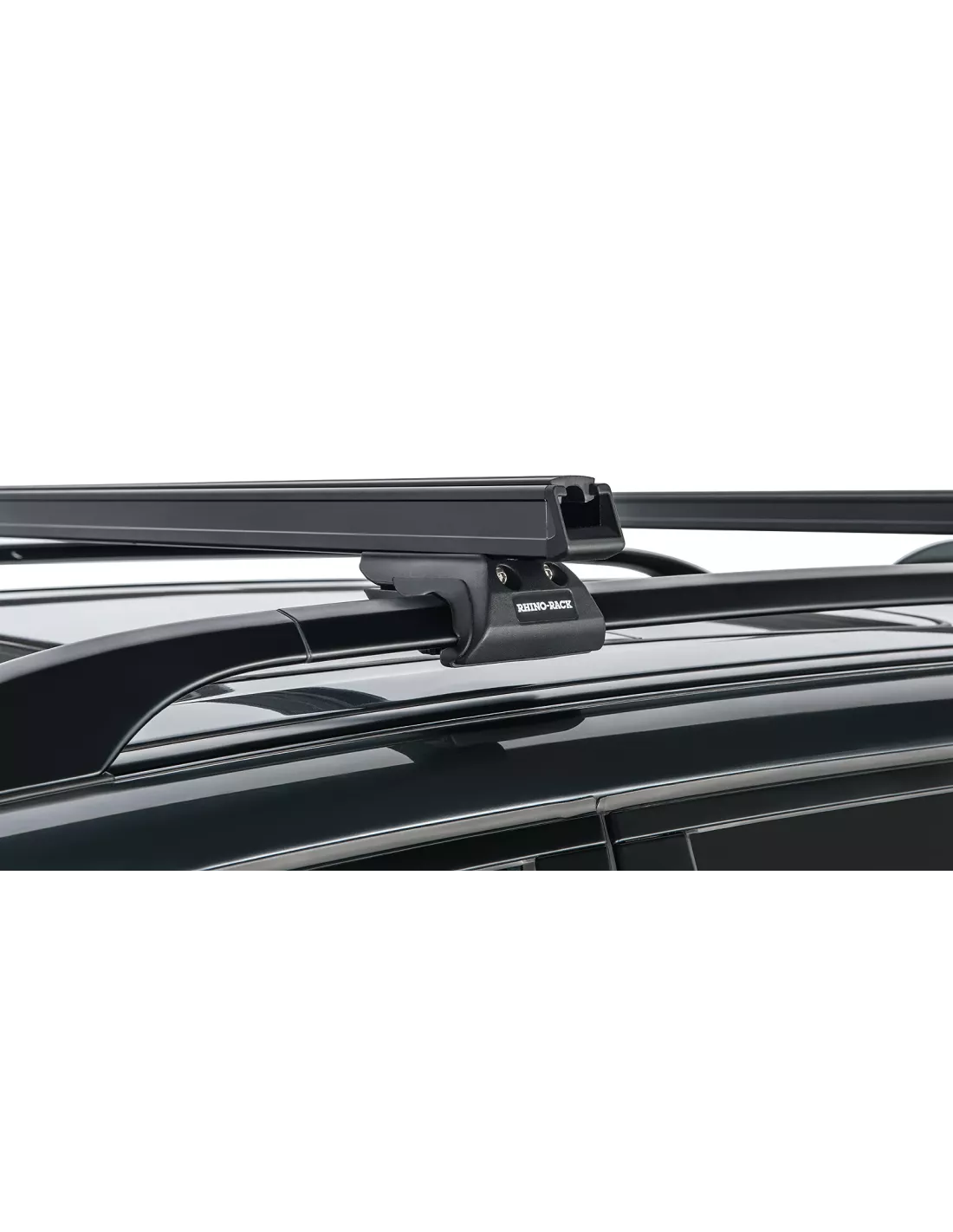 Kit 2 HD Black Dach Bars 1250mm Füße CXB Heavy Duty RHINO RACK