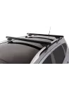Kit 2 barres de toit noire HD 1250mm pieds CXB Heavy Duty RHINO RACK