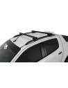 Kit 2 barres de toit noire HD 1250mm pieds CXB Heavy Duty RHINO RACK