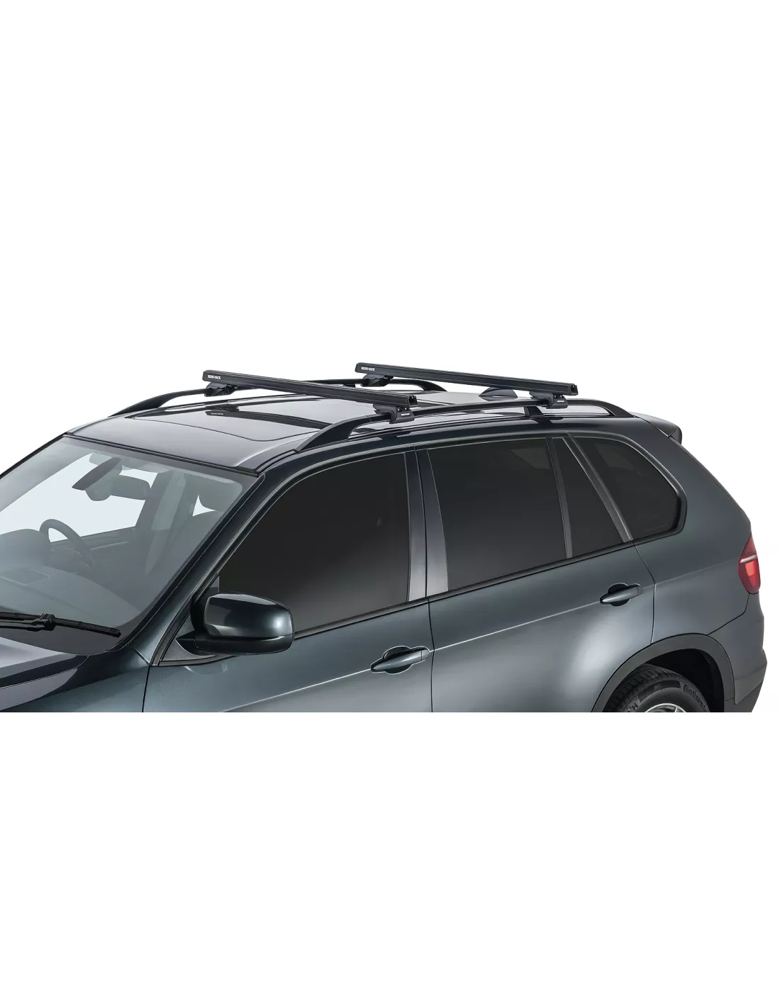 Kit 2 HD Zwart Dakbars 1250mm Voeten CXB Heavy Duty RHINO RACK