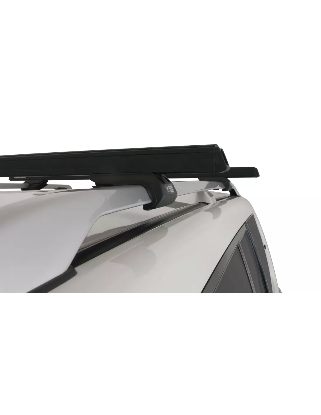 Kit 2 Dakbars 1375mm Zwart CXB Heavy Duty voor montage met