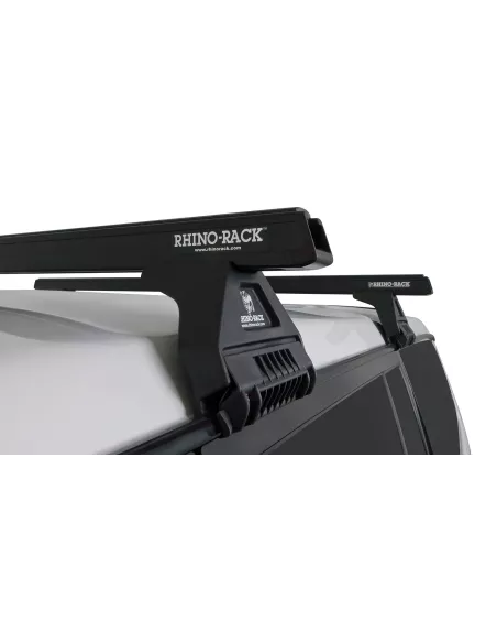 Kit 2 barres de toit noire 1375mm Heavy Duty RL110 RHINO RACK -