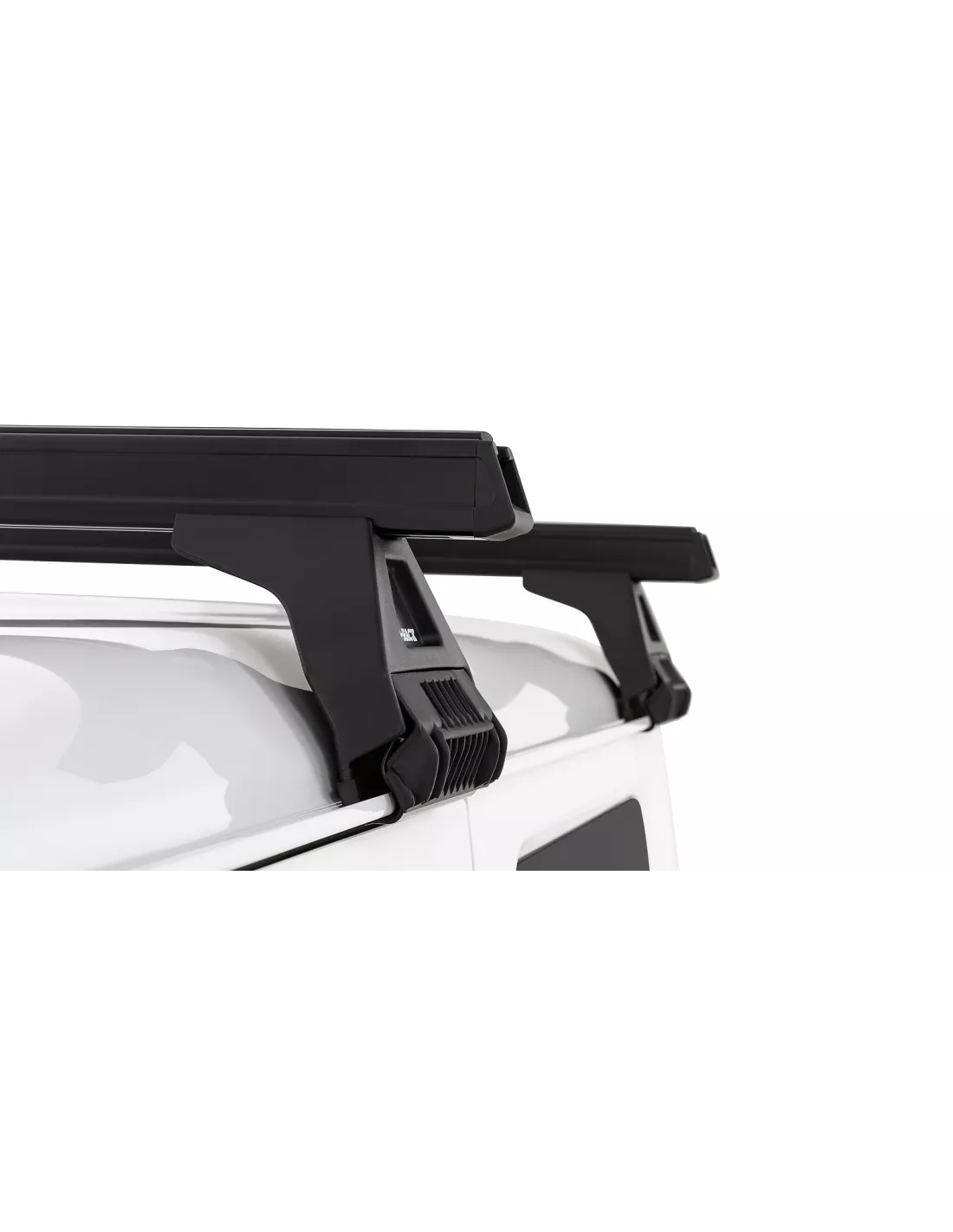 Kit 2 Black Dach Bars 1375mm Heavy Duty RL110 RHINO RACK -