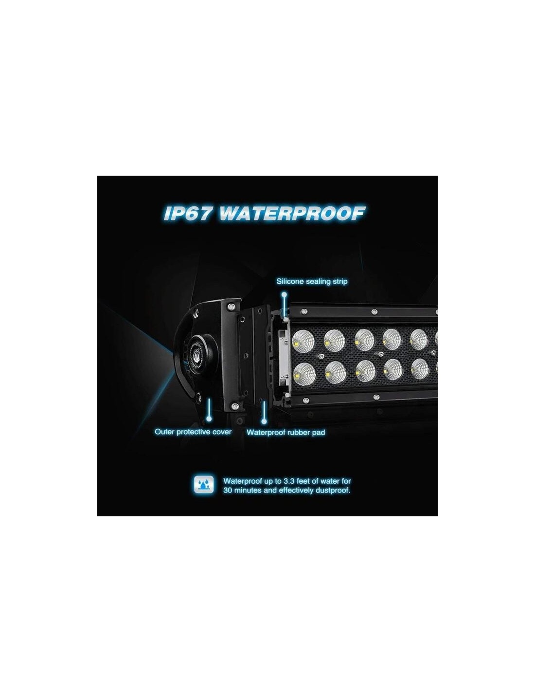 Doppelte LED Bar 240W 40"