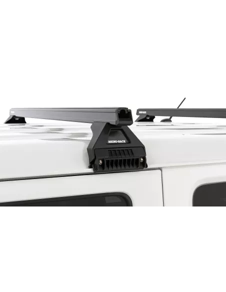 Kit 2 barres de toit noire 1375mm Heavy Duty RL110 RHINO RACK -