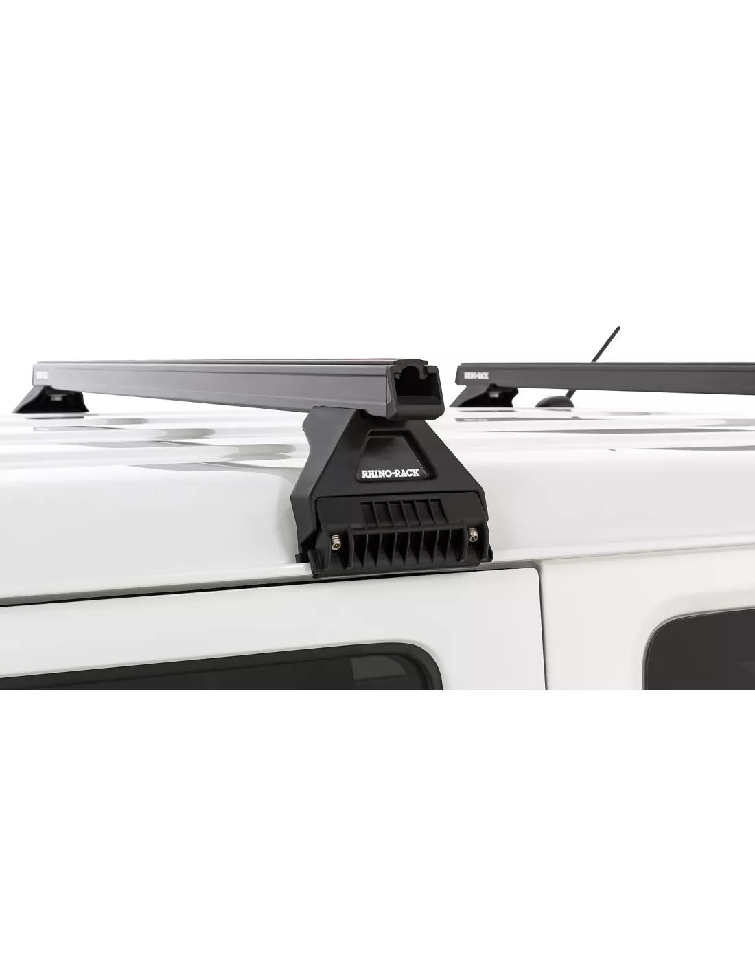 Kit 2 Black Dach Bars 1375mm Heavy Duty RL110 RHINO RACK -