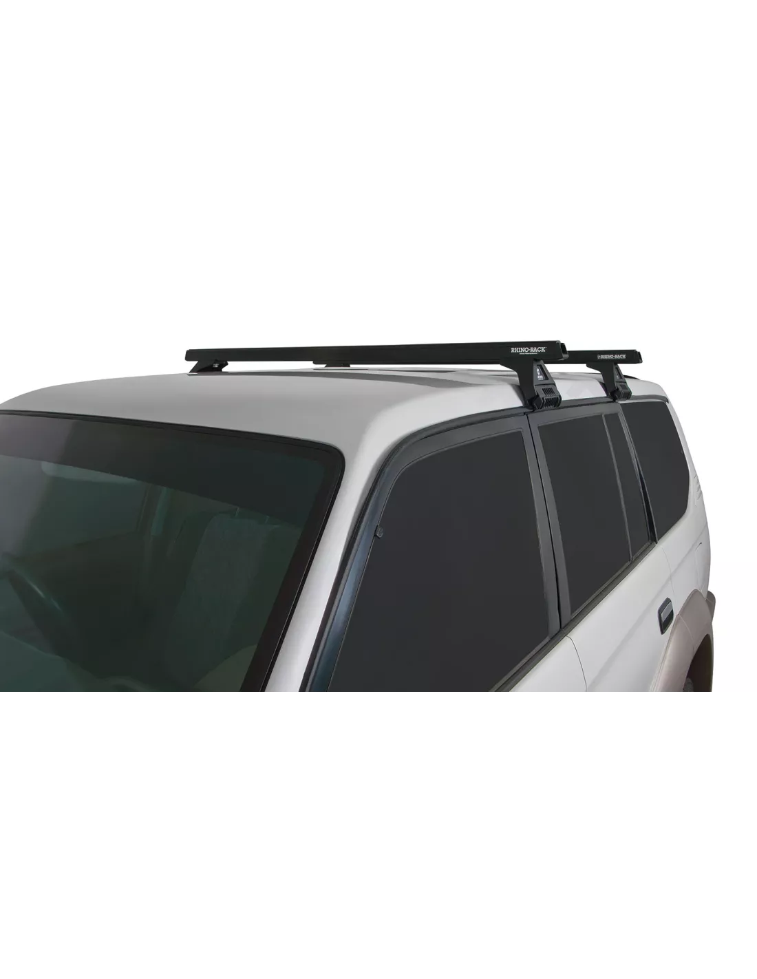 Kit 2 Black Dach Bars 1375mm Heavy Duty RL110 RHINO RACK -