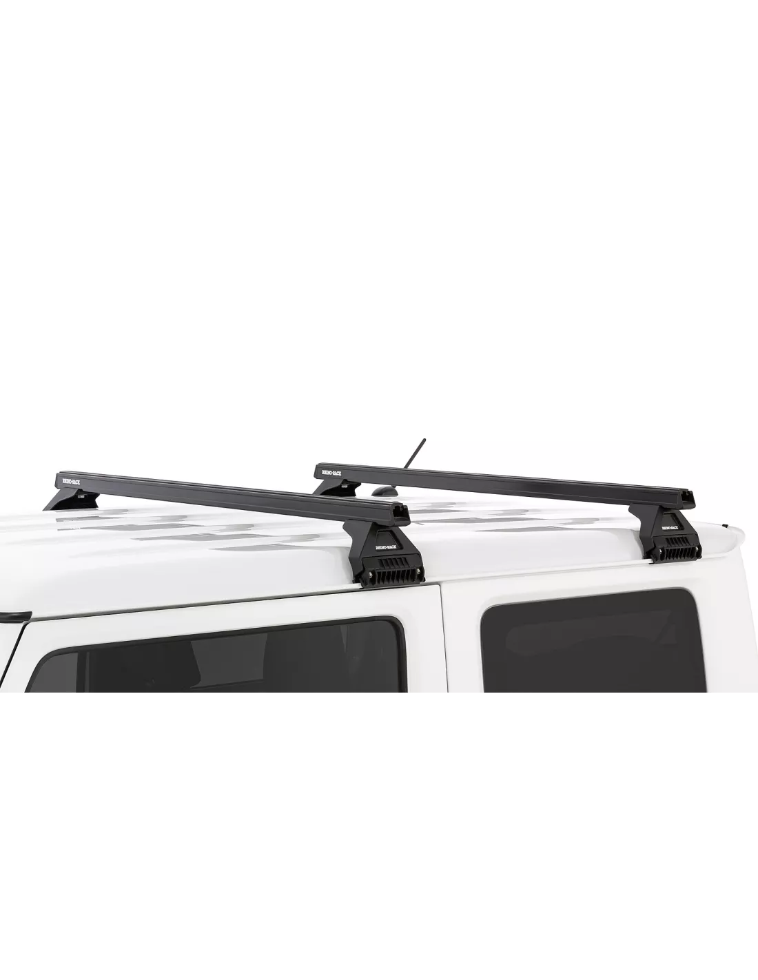 Kit 2 Black Dach Bars 1375mm Heavy Duty RL110 RHINO RACK -