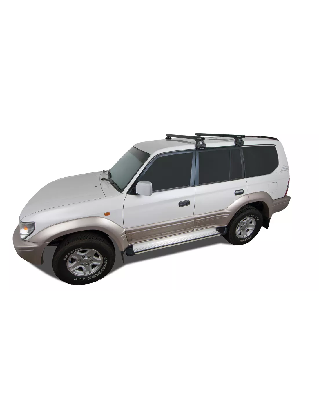 Kit 2 barres de toit noire 1375mm Heavy Duty RL110 RHINO RACK -
