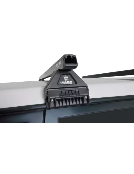 Kit 2 barres de toit noire 1375mm Heavy Duty RL110 RHINO RACK -