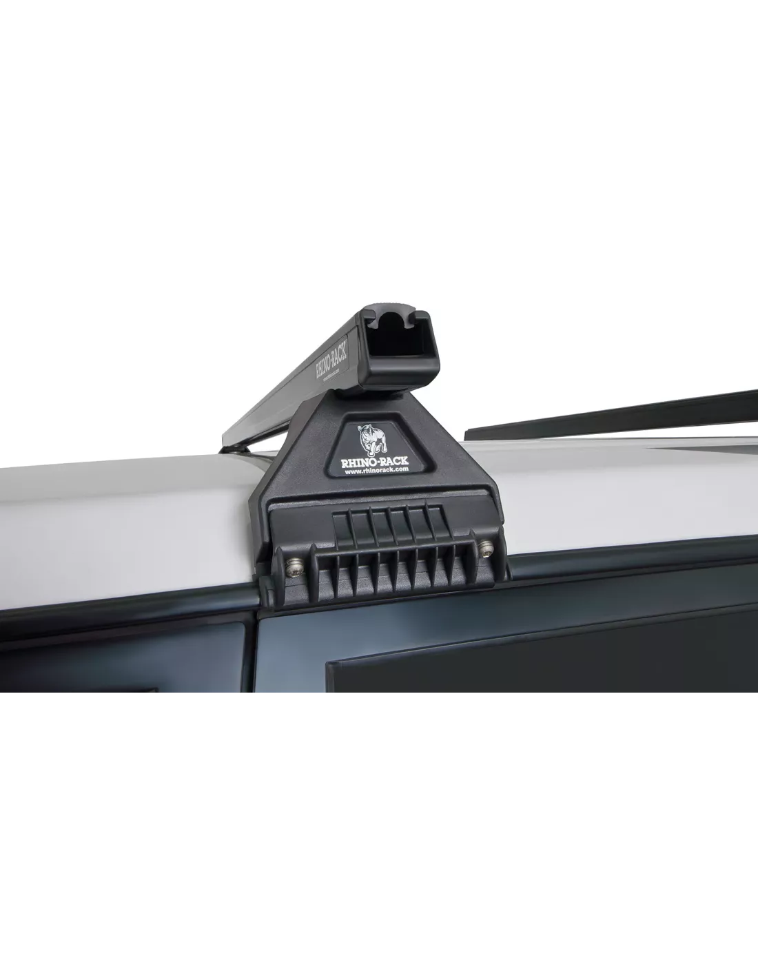 Kit 2 Black Dach Bars 1375mm Heavy Duty RL110 RHINO RACK -