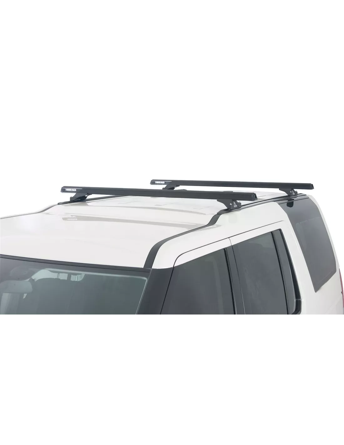 Kit 2 barres de toit noire 1375mm Heavy Duty RLTP Trackmount Land