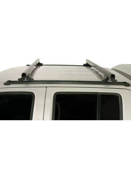 Kit 2 barres de toit noire 1375mm Heavy Duty RLTP Trackmount Nissan