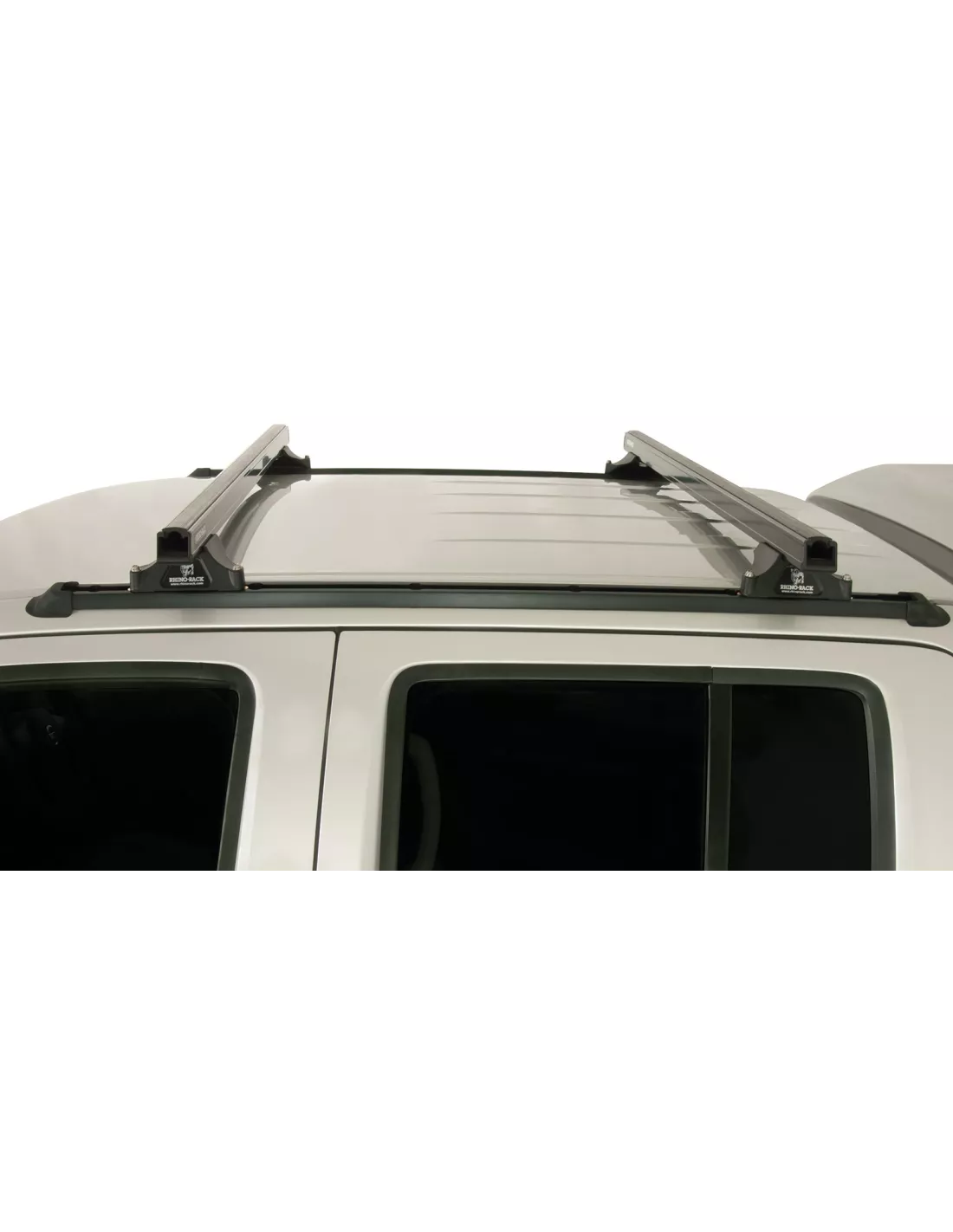 Kit 2 barres de toit noire 1375mm Heavy Duty RLTP Trackmount Nissan