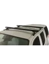 Kit 2 Black Dach Bars 1375mm Heavy Duty RLTP TrackMount Nissan