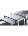 Kit 1 barre de toit noire Heavy Duty 1500mm avec pied RCL150 RHINO