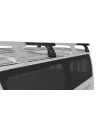 Kit 2 Black Dach Bars Heavy Duty 1500mm mit Füßen RL150 RHINO