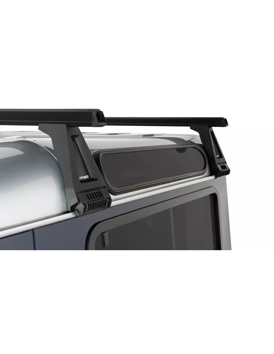 Kit 2 Black Dachbar, schwerer Duty 1500mm mit Füßen RL210 Land