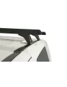 Kit 2 barres de toit noire Heavy Duty 1500mm avec pieds RLTF Hyundai