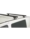 Kit 2 Black Dach Bars Heavy Duty 1500mm mit Füßen RLTF Hyundai