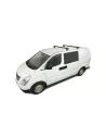 Kit 2 barres de toit noire Heavy Duty 1500mm avec pieds RLTF Hyundai
