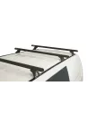 Kit 3 Black Dach Bars Heavy Duty 1500mm mit RLTF Hyundai Füße