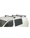 Kit 3 Black Dach Bars Heavy Duty 1500mm mit RLTF Hyundai Füße