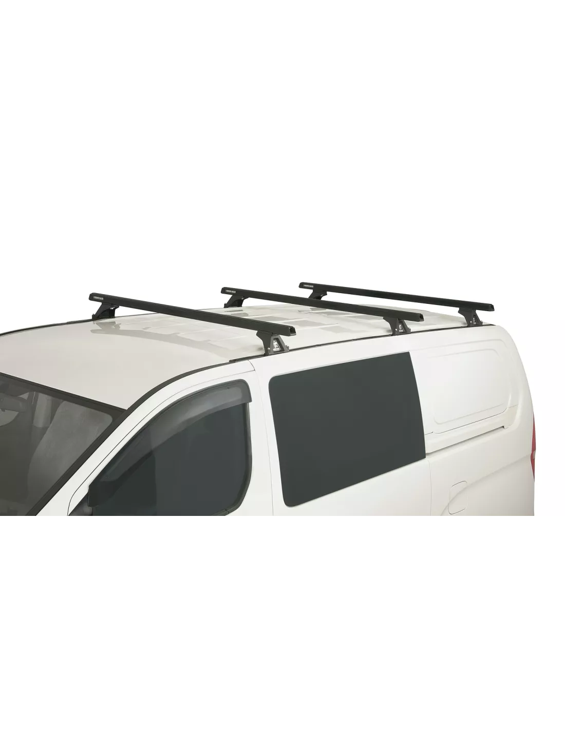 Kit 3 Black Dach Bars Heavy Duty 1500mm mit RLTF Hyundai Füße
