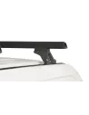 Kit 3 barres de toit noire Heavy Duty 1500mm avec pieds RLTF Hyundai