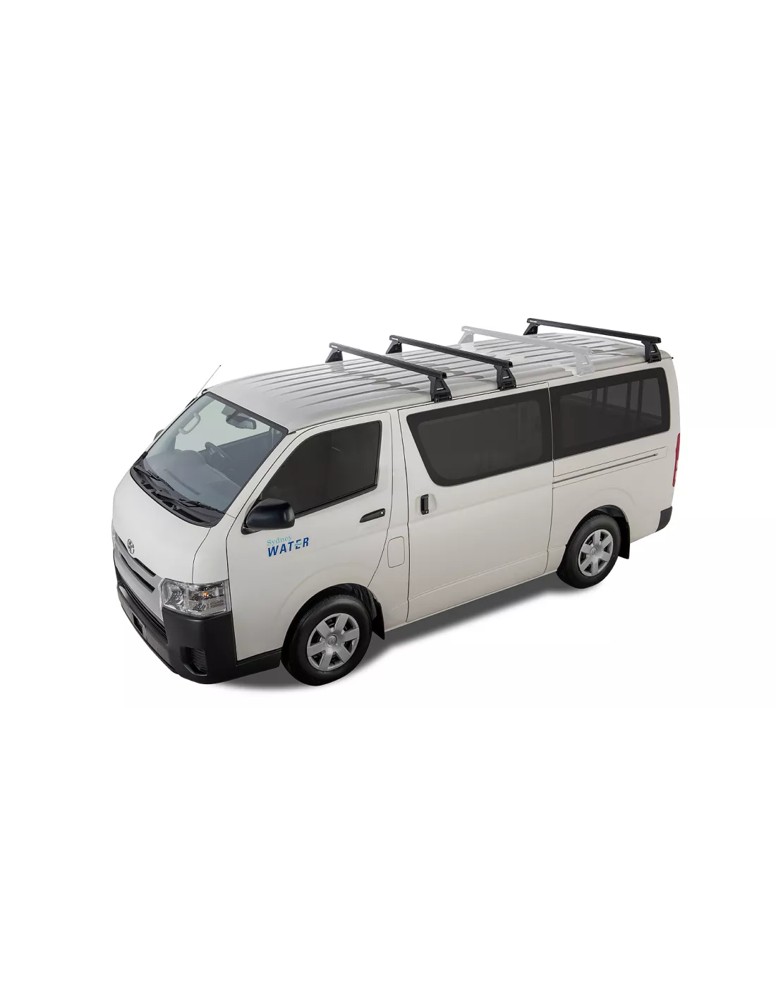 Kit 3 Zwart Dakbars Zwaar Duty 1500mm met RL150 TOYOTA VOETEN