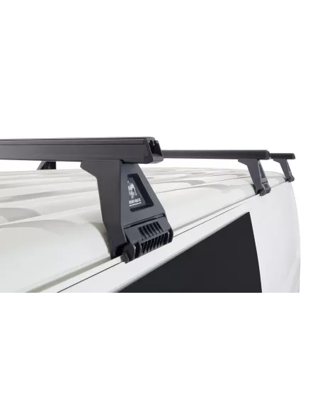 Kit 3 barres de toit noire Heavy Duty 1500mm avec pieds RL150 Toyota
