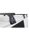 Kit 3 Black Dach Bars Heavy Duty 1500mm mit RL150 Toyota Füße