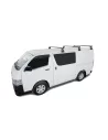 Kit 3 barres de toit noire Heavy Duty 1500mm avec pieds RL150 Toyota