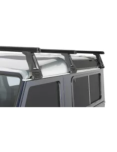 Kit 3 barres de toit noire Heavy Duty 1500mm avec pieds RL210 Land