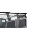 Kit 3 barres de toit noire Heavy Duty 1500mm avec pieds RL210 Land