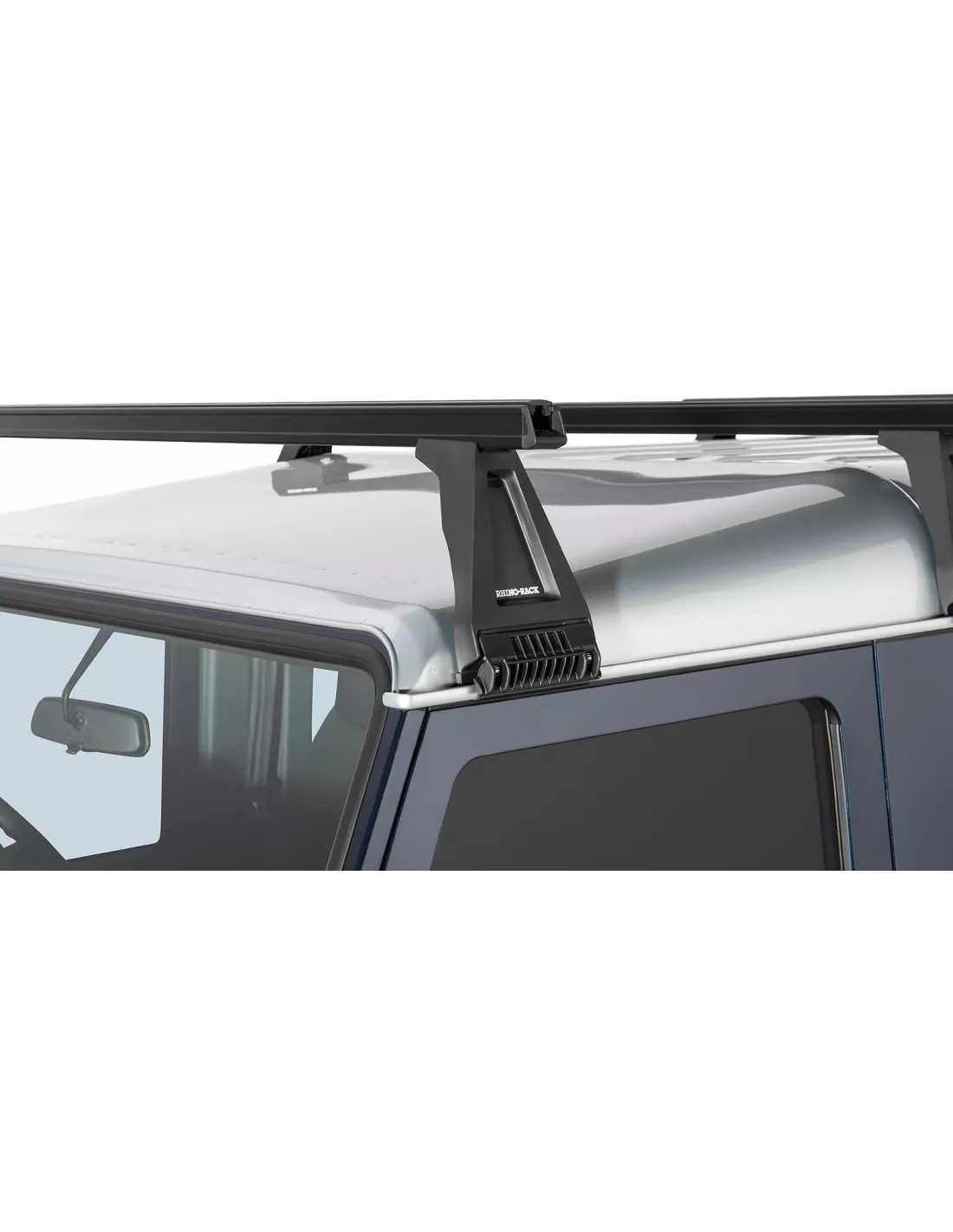 Kit 3 Zwart Dakbars Zwaar Duty 1500mm met RL210 Land Feet