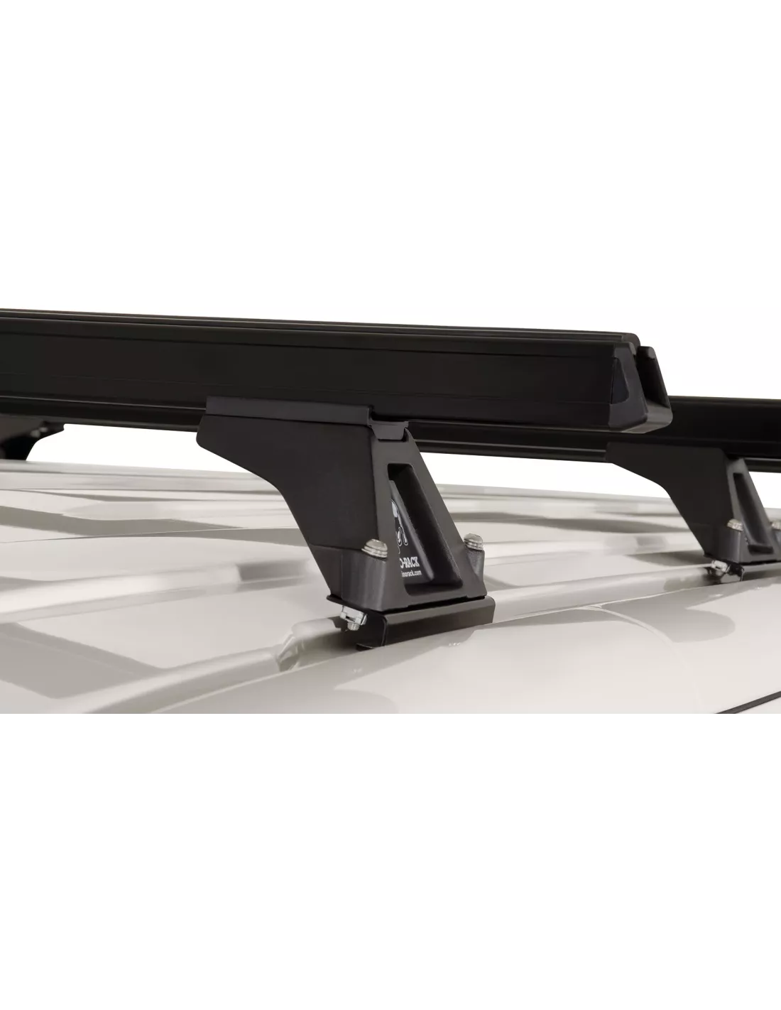 Kit 4 Zwart Dakbars Zwaar Duty 1500mm met RLTF voeten