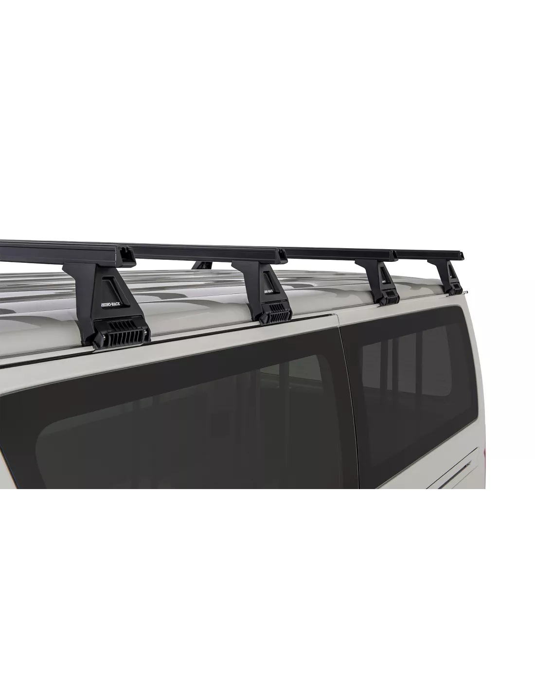 Kit 4 Zwart Dakbars Zwaar Duty 1500mm met RL150 TOYOTA VOETEN