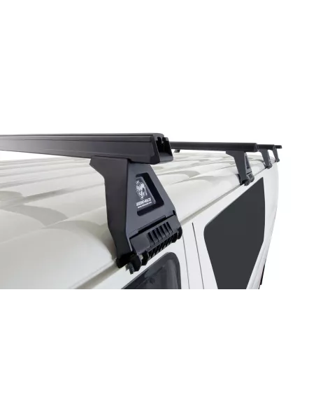Kit 4 barres de toit noire Heavy Duty 1500mm avec pieds RL150 Toyota