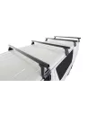 Kit 4 barres de toit noire Heavy Duty 1500mm avec pieds RL150 Toyota