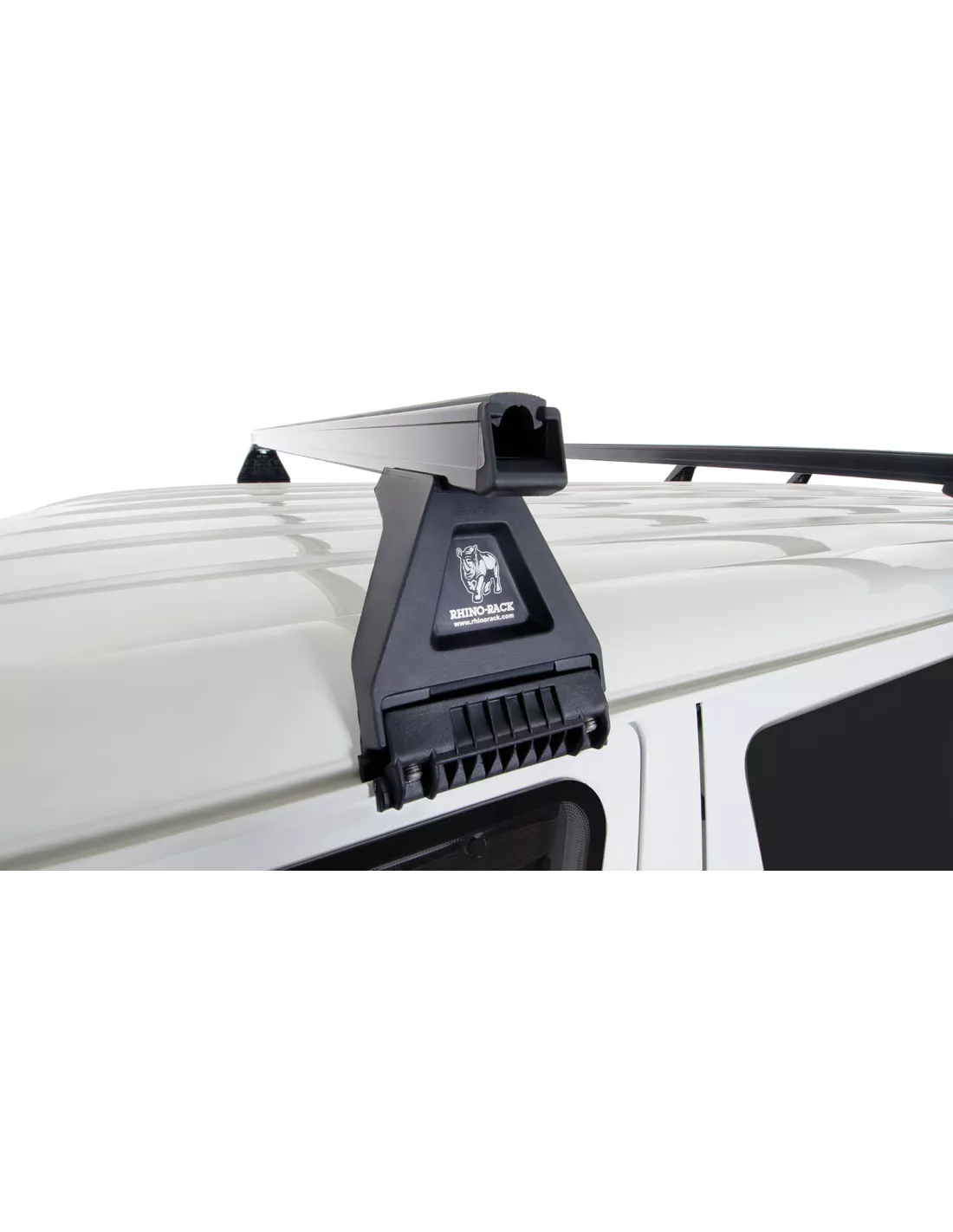 KIT 4 Black Dach Bars Heavy Duty 1500mm mit RL150 Toyota Füße