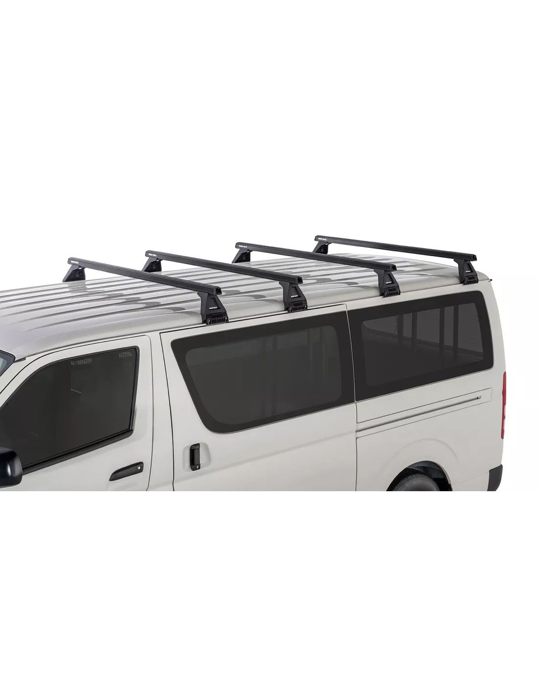 Kit 4 Zwart Dakbars Zwaar Duty 1500mm met RL150 TOYOTA VOETEN