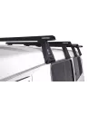 Kit 4 Black Dachbar, schwere Duty 1500mm mit RL210 Fuß RHINO