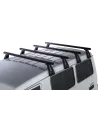Kit 4 Zwart Dakbars Zwaar Duty 1500mm met Feet RL210 TOYOTA