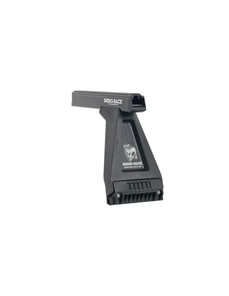 Kit 2 barres de toit noire 1650mm Heavy Duty avec pieds RL210 Toyota