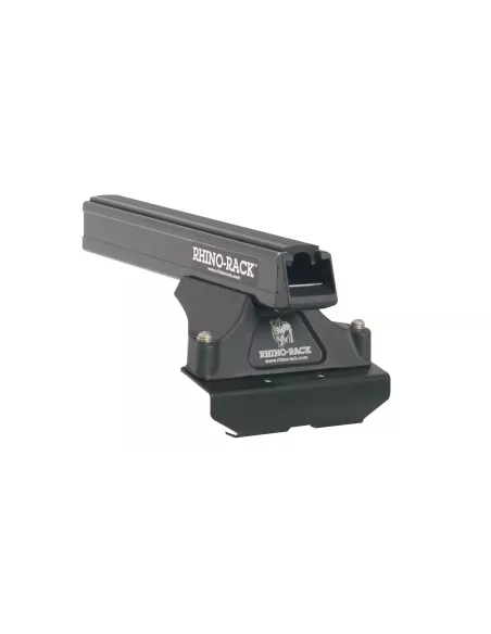 Kit 2 barres de toit noire Heavy Duty 1800mm avec pieds RLTP Fiat