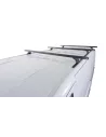 Kit 3 barres de toit noire Heavy Duty 1800mm avec pieds RLTF RHINO