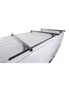 Kit 3 Black Dach Bars Heavy Duty 1800mm mit RLTF Füße RHINO