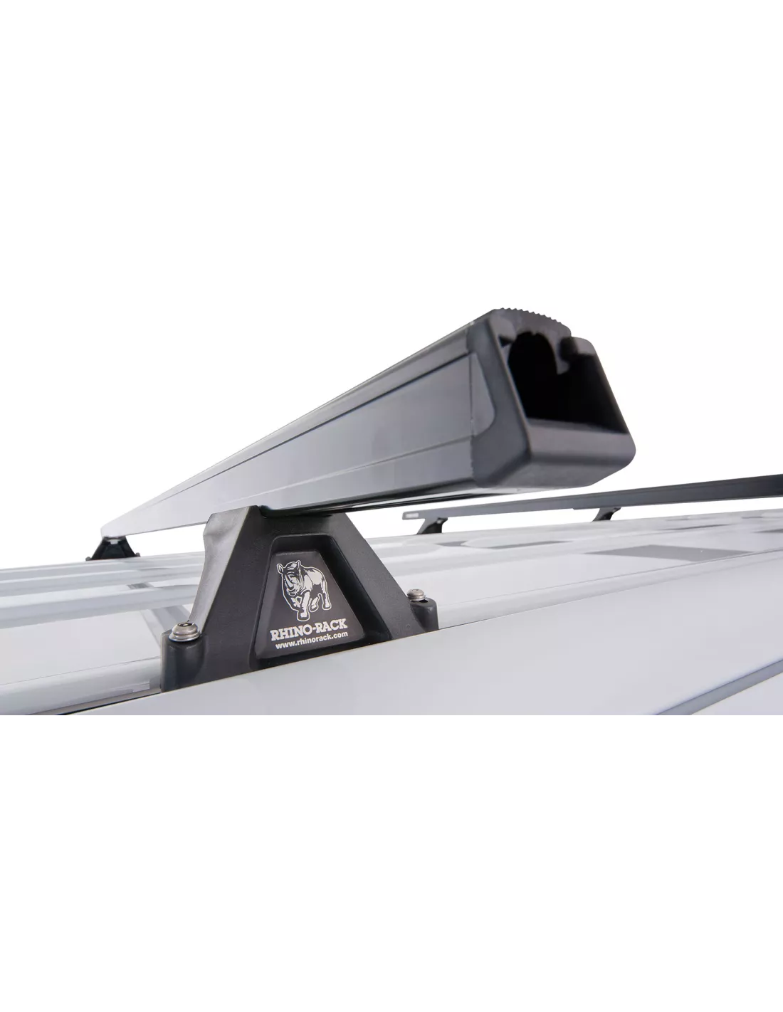 Kit 3 Zwart Dakbars Zware 1800 mm met RLTF voeten RHINO